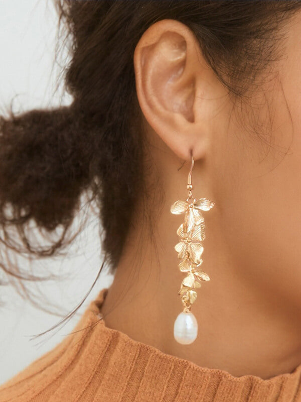 Botanical Pearl Earrings