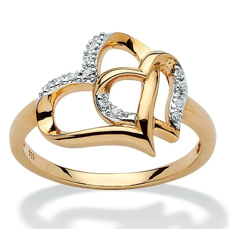 Gold Heart Ring