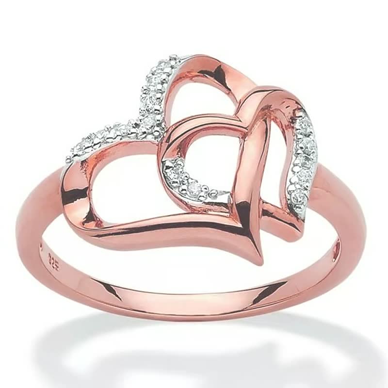 Close-Up Heart Ring
